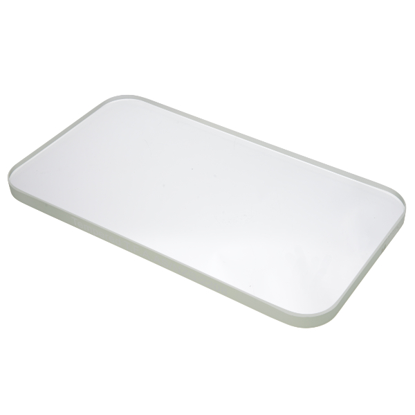 Toughened glass rectangle